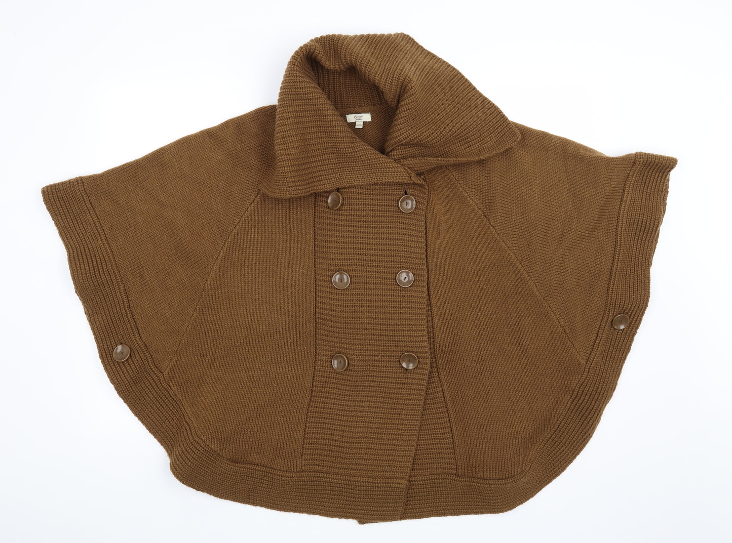 Cotton Traders Womens Brown   Cardigan Jumper Size 14