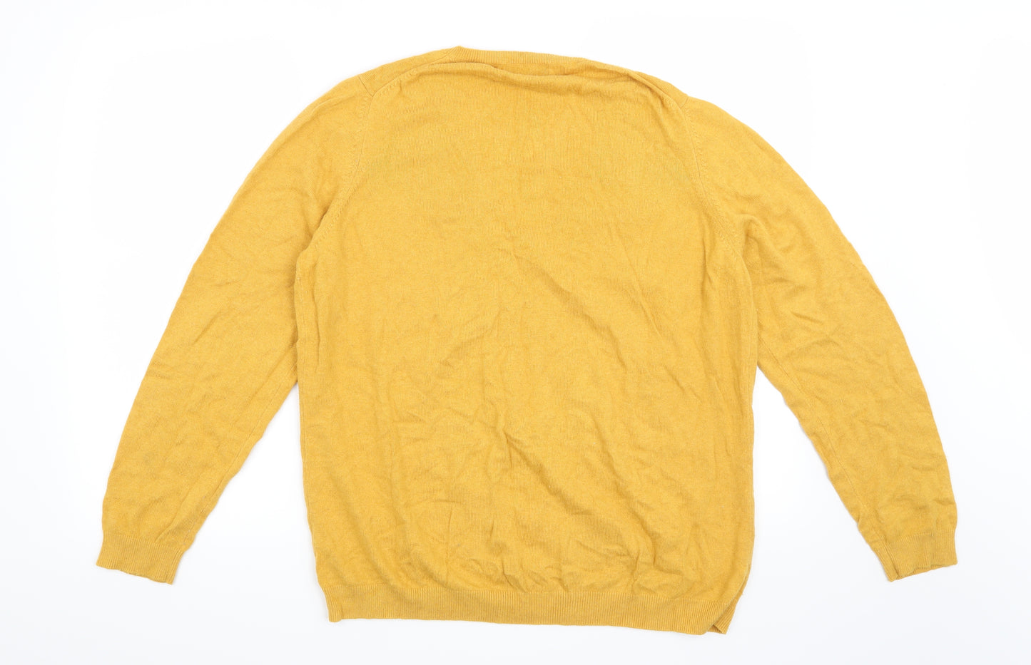 Marks and Spencer Womens Yellow   Pullover Jumper Size 22