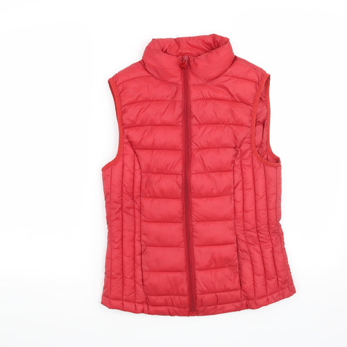 Primark Womens Red   Gilet Jacket Size 4
