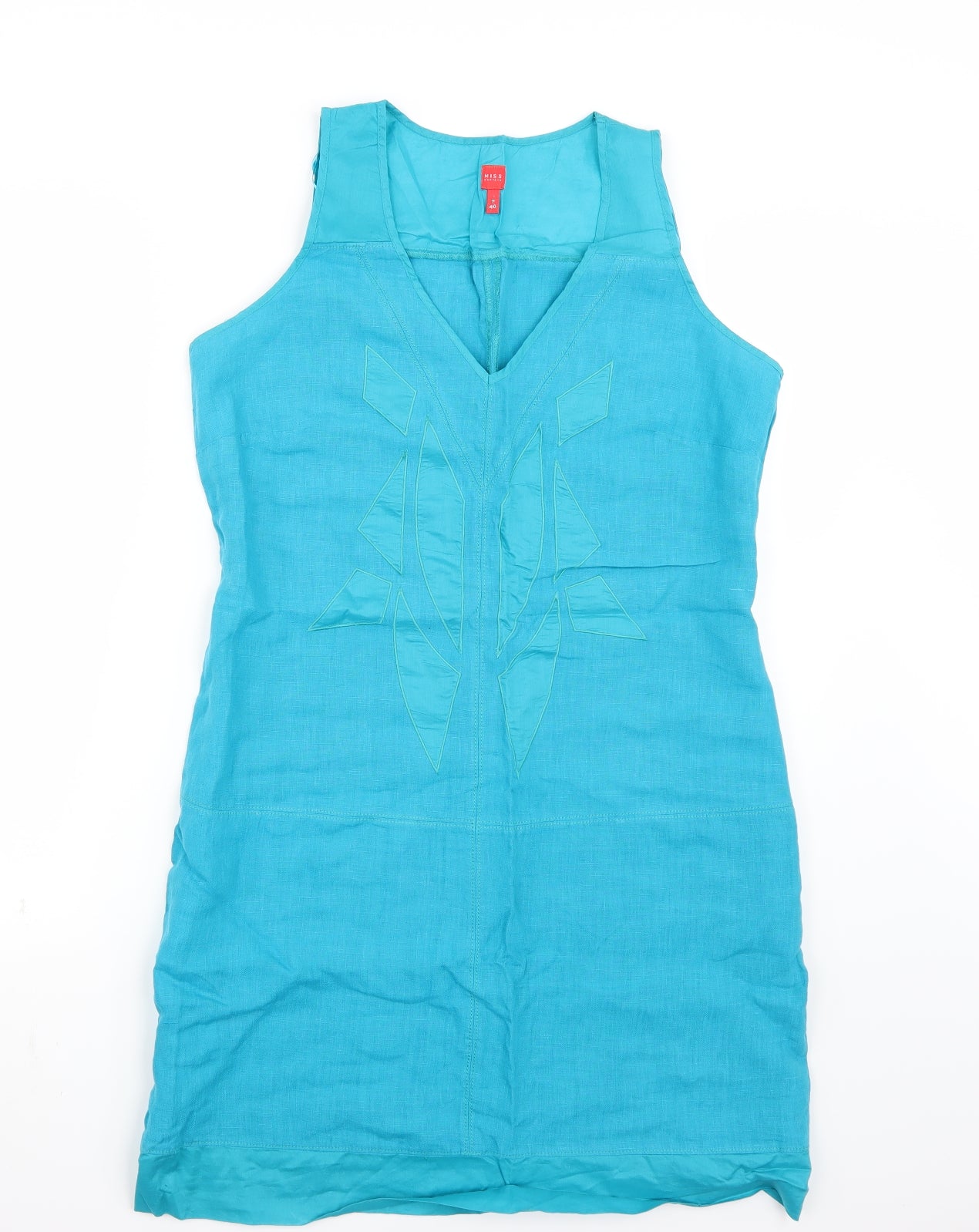 Miss Womens Blue   A-Line  Size 12