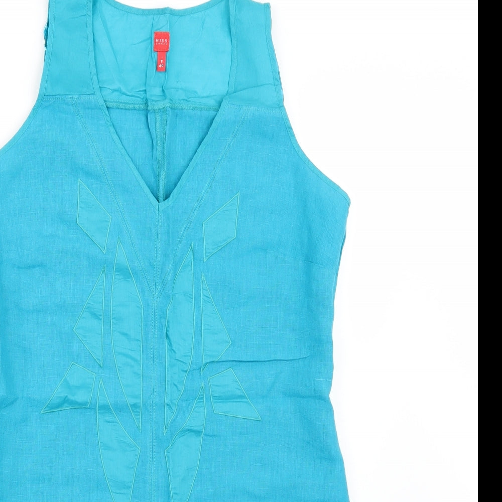 Miss Womens Blue   A-Line  Size 12