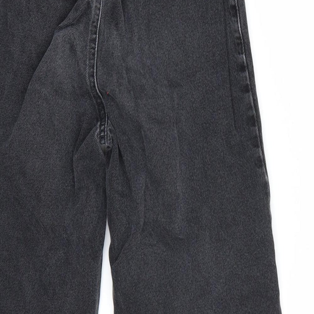 Zara Womens Black   Cropped Jeans Size 10 L20 in