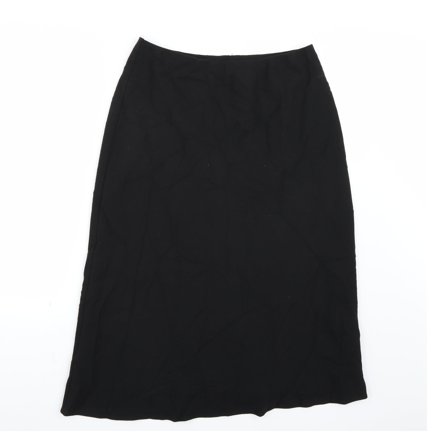Marks and Spencer Womens Black   A-Line Skirt Size 16