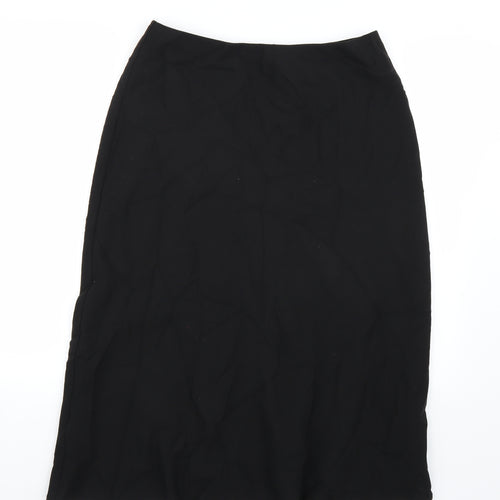 Marks and Spencer Womens Black   A-Line Skirt Size 16