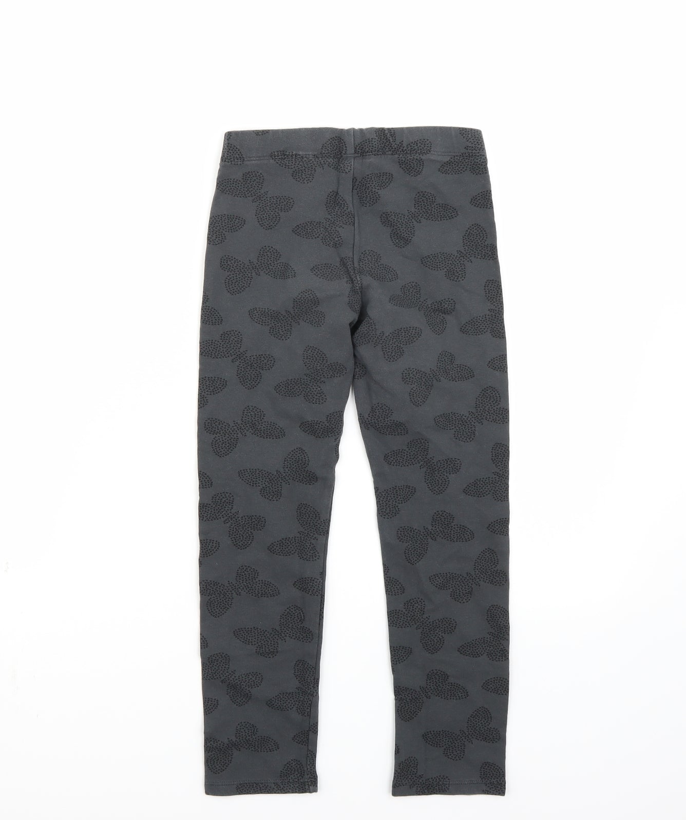 H&M Girls Grey   Jegging Trousers Size 8 Years