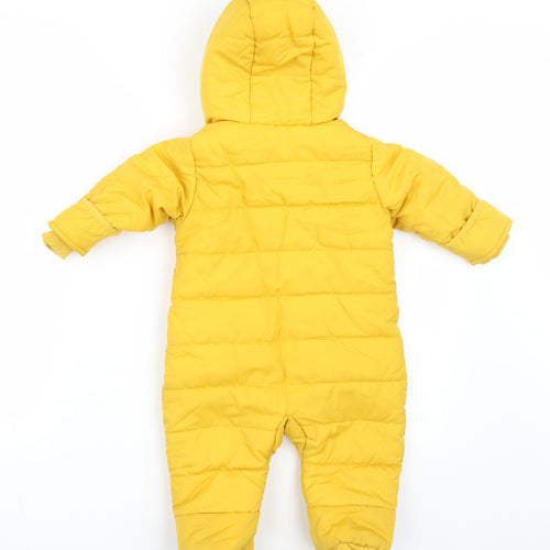 Fun & play Baby Yellow   Babygrow One-Piece Size 9-12 Months