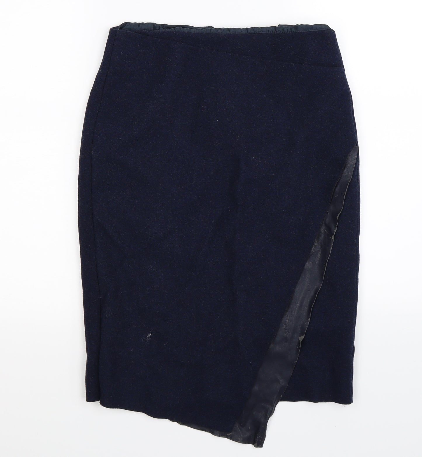 Zara Womens Blue   Straight & Pencil Skirt Size S