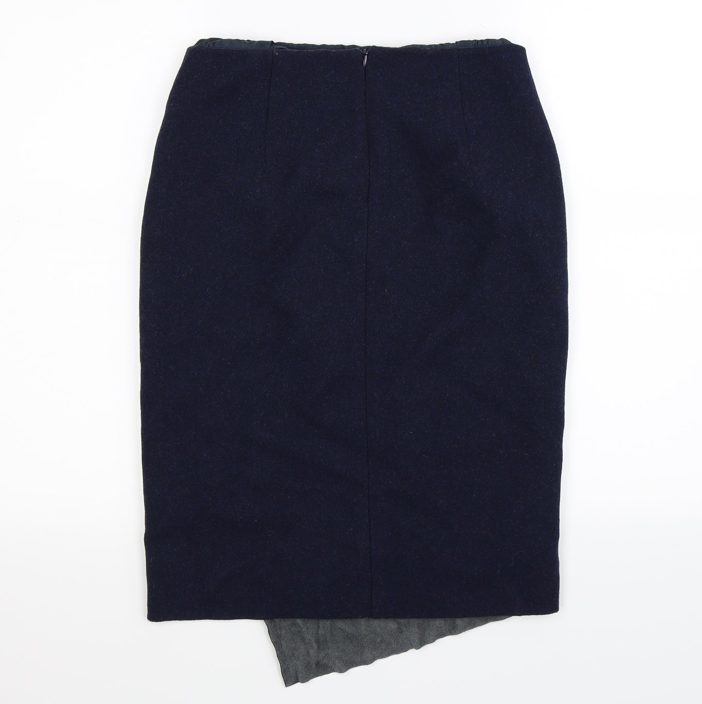 Zara Womens Blue   Straight & Pencil Skirt Size S