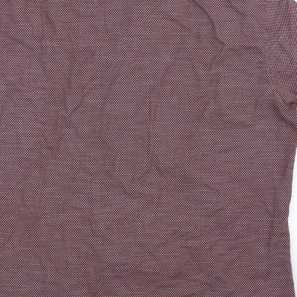 Marks and Spencer Mens Brown    Button-Up Size XL