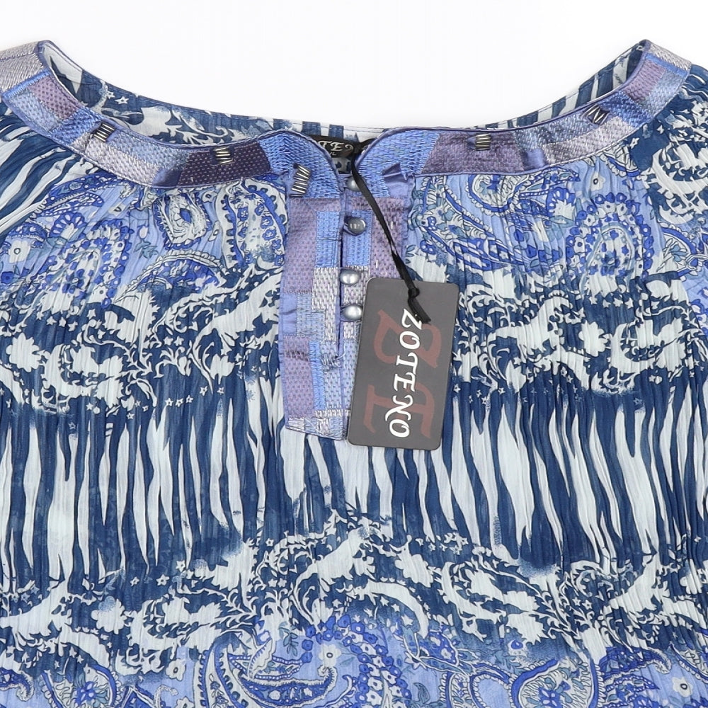 Zoteno Womens Multicoloured   Basic Blouse Size L