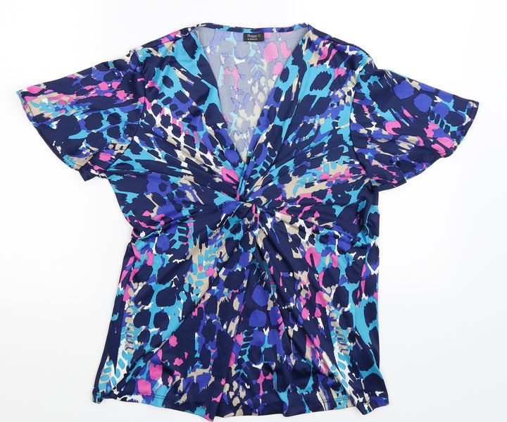 Damart Womens Multicoloured   Basic Blouse Size 12