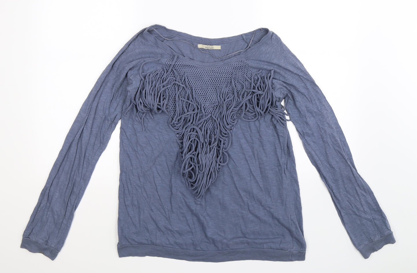 Zara Womens Blue   Pullover Sweatshirt Size M