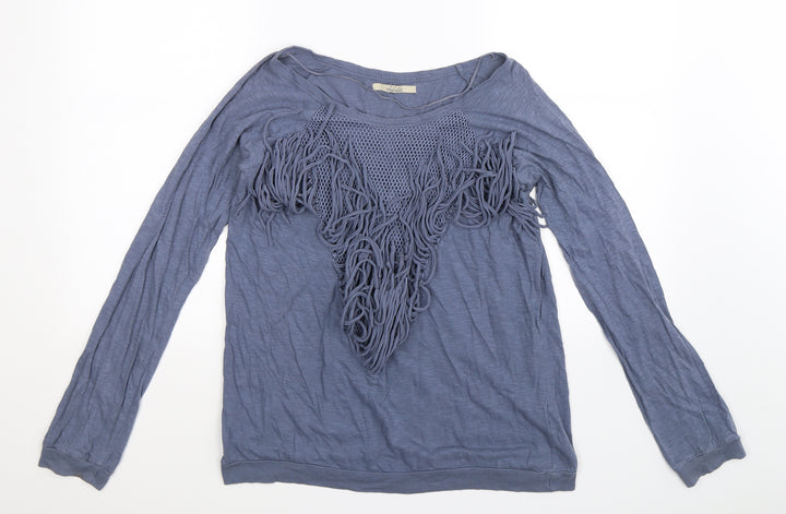 Zara Womens Blue   Pullover Sweatshirt Size M