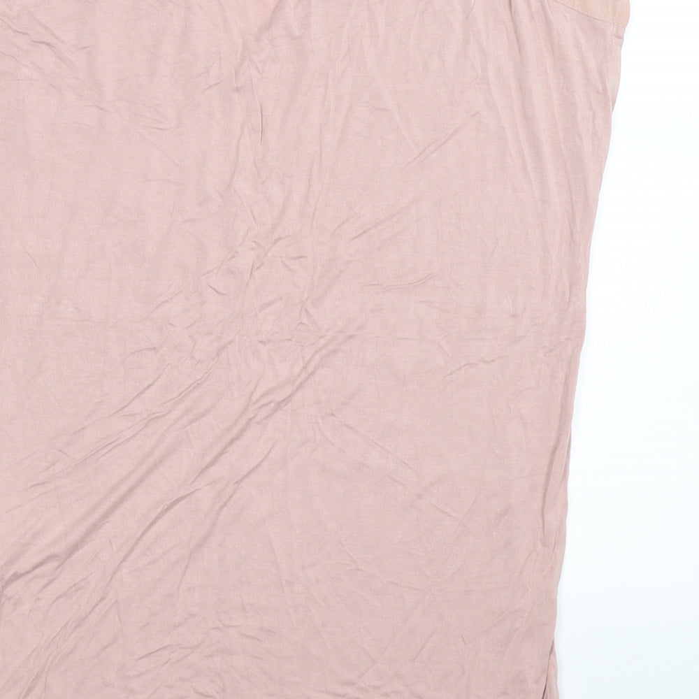 Zara Womens Pink   Basic Tank Size M