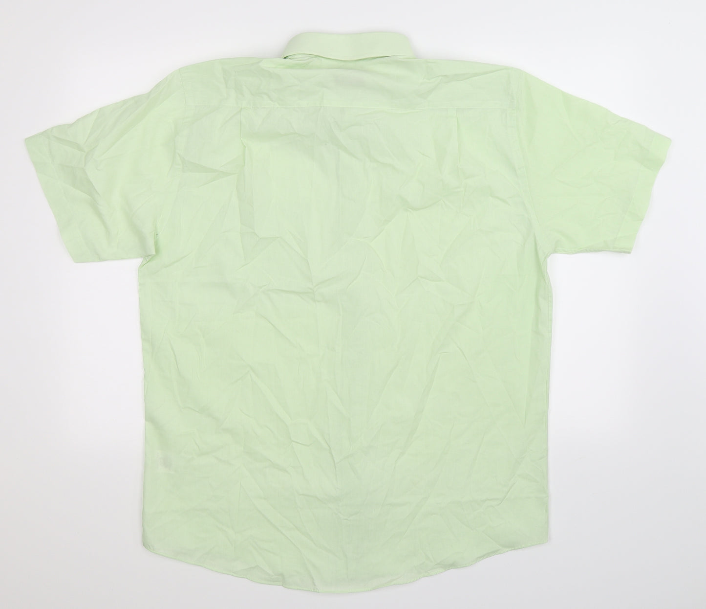 Matalan Mens Green    Dress Shirt Size 16