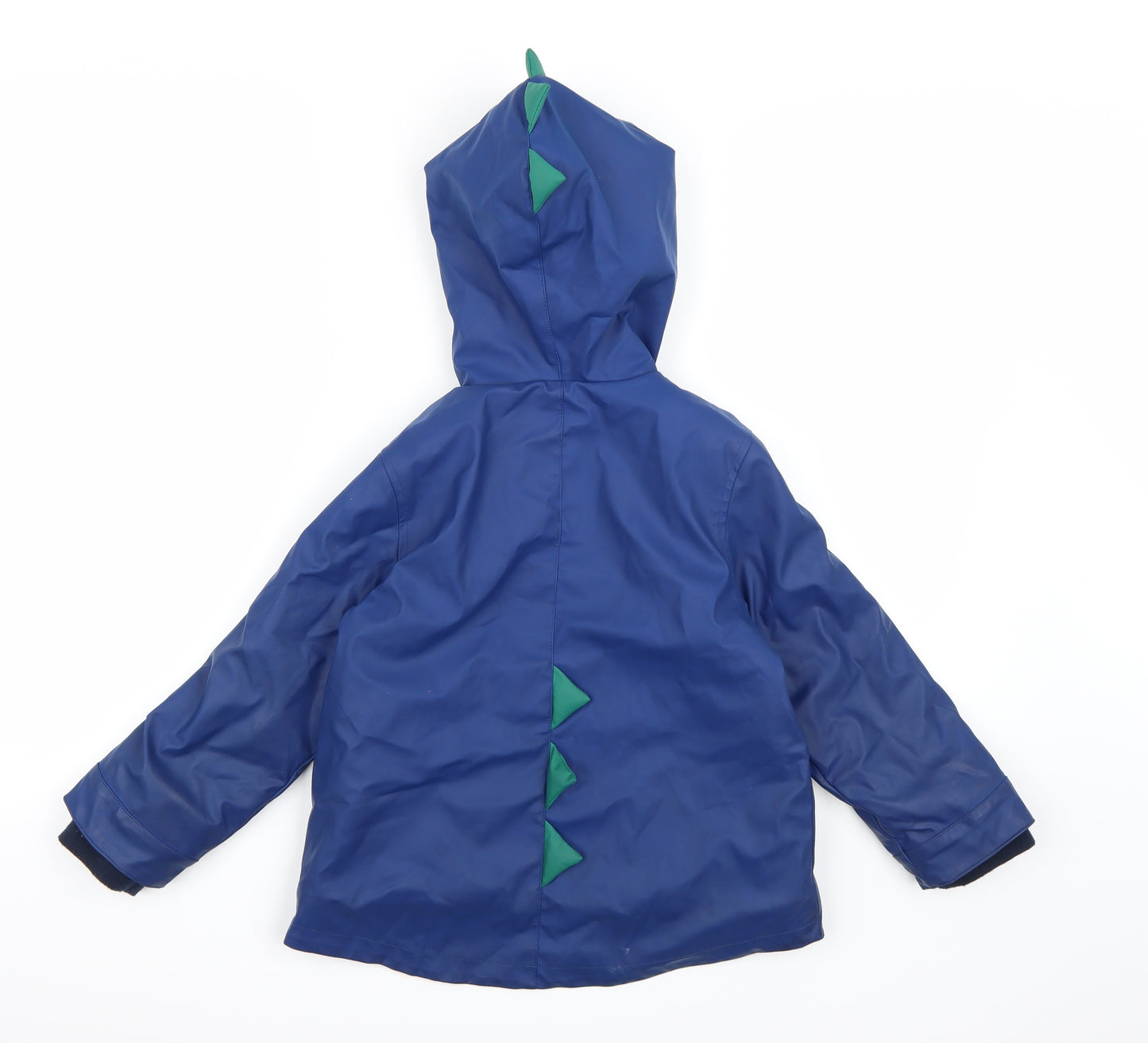 Marks and Spencer Boys Blue   Rain Coat Coat Size 5-6 Years  - Dinosaur