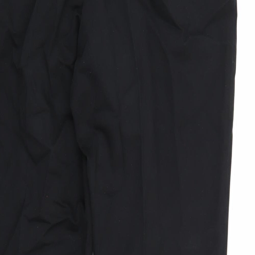 Charles Tyrwhitt Mens Black   Trousers   L32 in