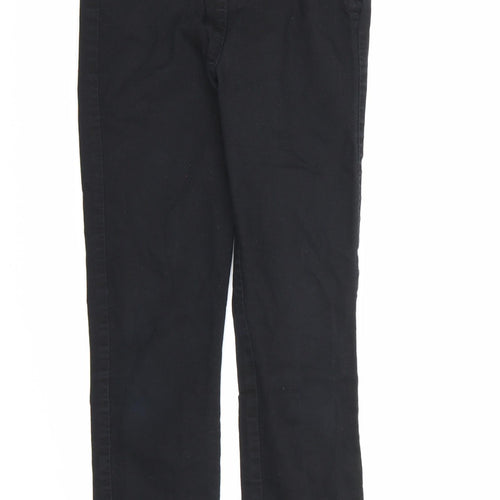 H&M Womens Black  Denim Skinny Jeans Size 6 L26 in