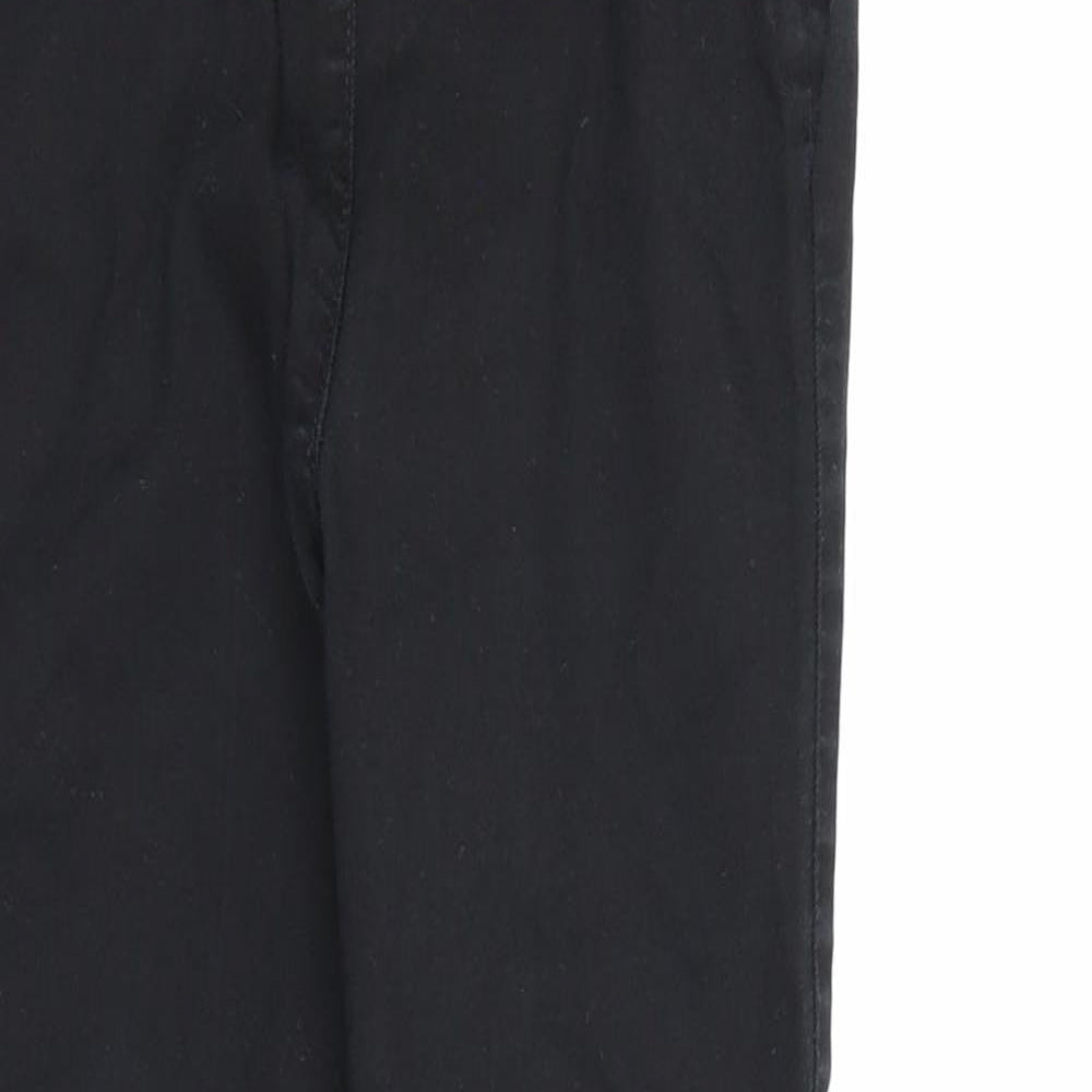 H&M Womens Black  Denim Skinny Jeans Size 6 L26 in