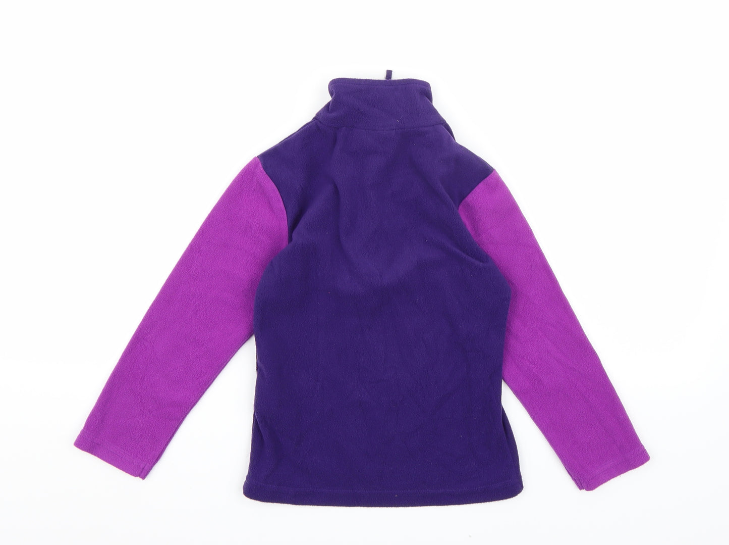 Mountain Warehouse Girls Purple  Fleece Jacket  Size 3-4 Years