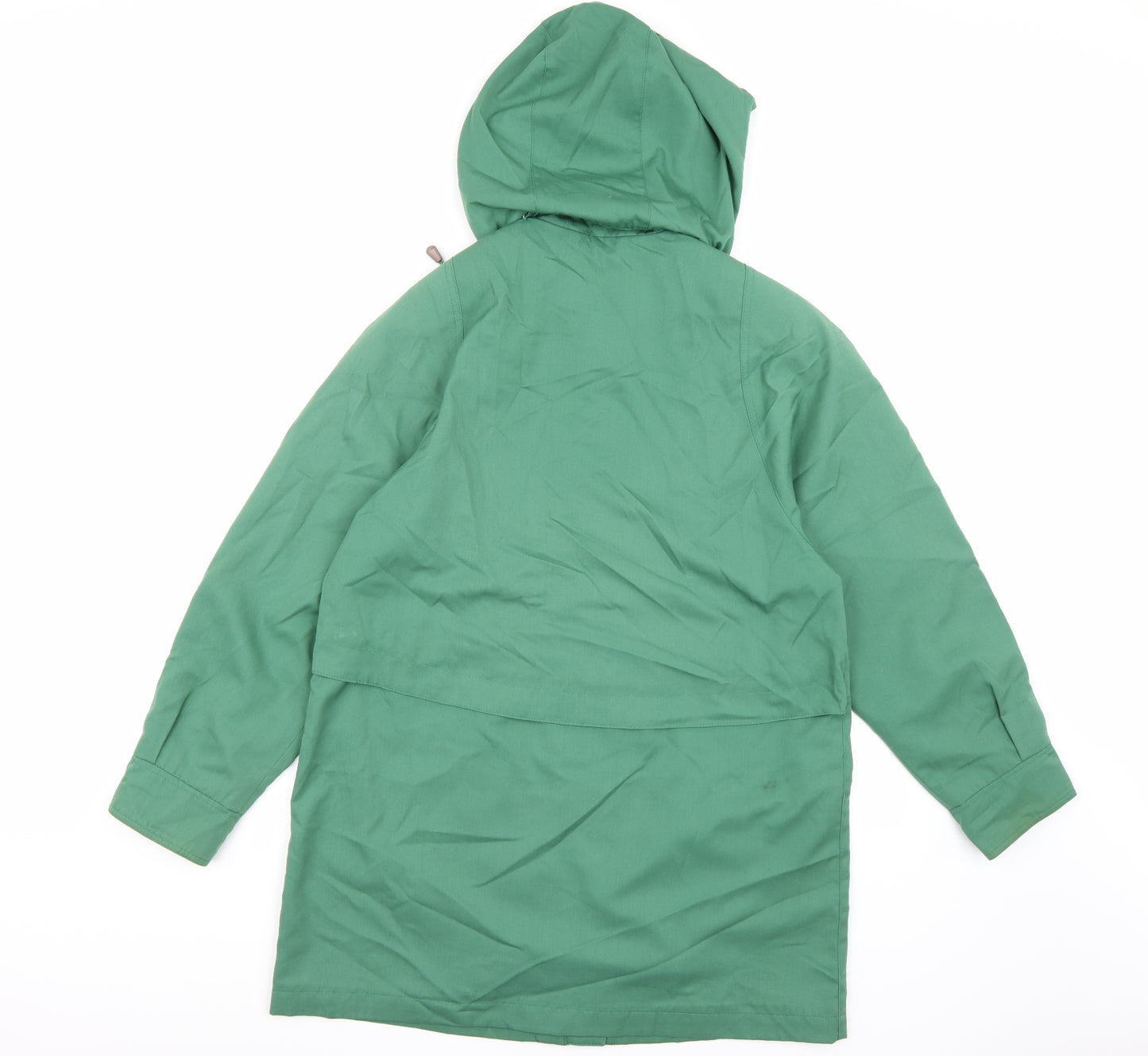 DANNIMAC Womens Green   Overcoat Coat Size S
