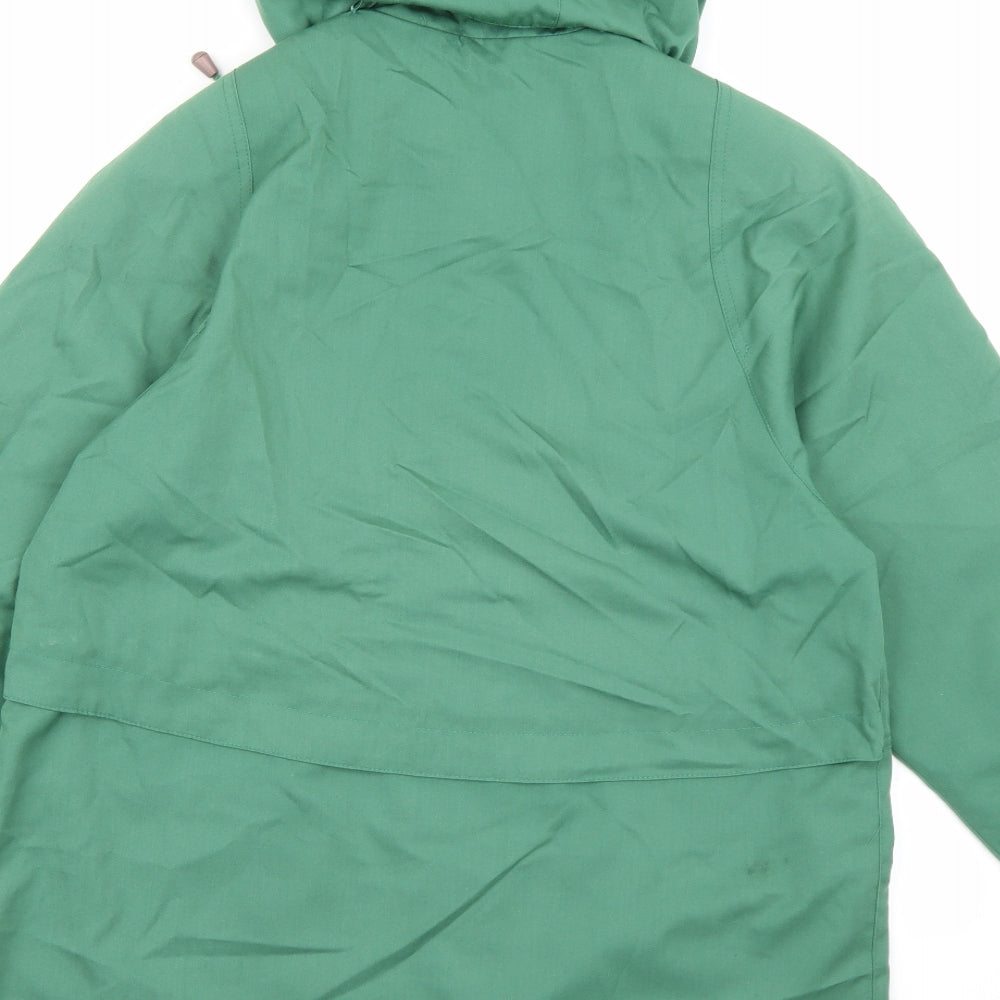 DANNIMAC Womens Green   Overcoat Coat Size S