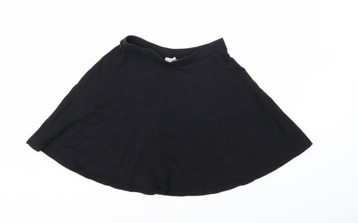 FOREVER 21 Womens Black Skater Skirt Size S