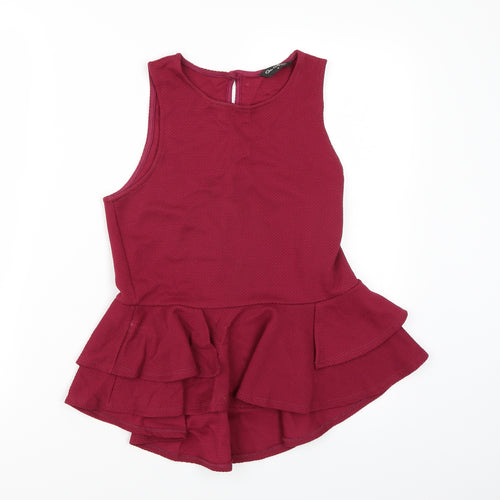 Miss Selfridge Womens Purple   Camisole Tank Size 12