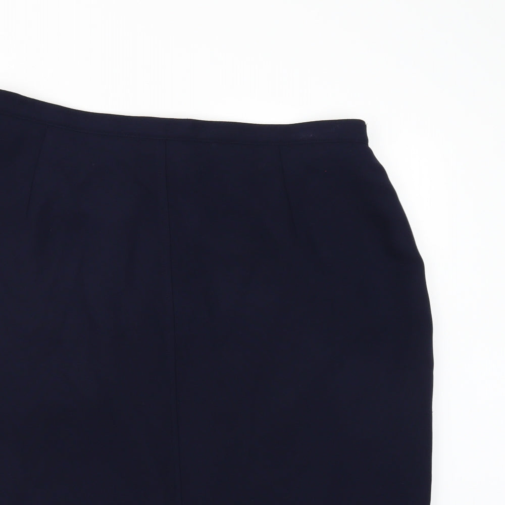 Eastex Womens Blue   A-Line Skirt Size 18