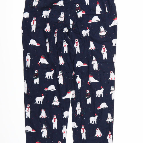 Marks and Spencer Womens Blue    Pyjama Pants Size S
