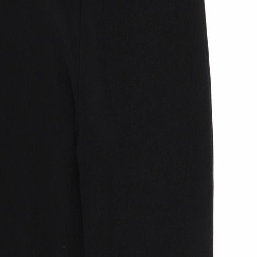 Preworn Womens Black   Trousers  Size L L29 in
