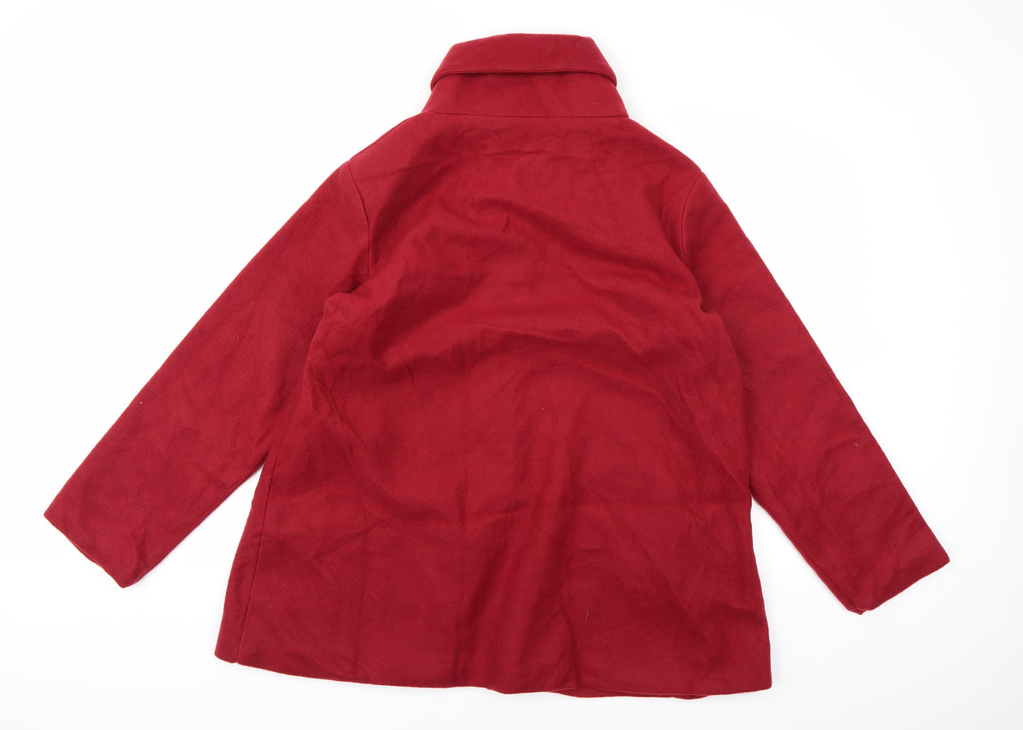 Gabriella Vicenza Womens Red   Pea Coat Coat Size 16