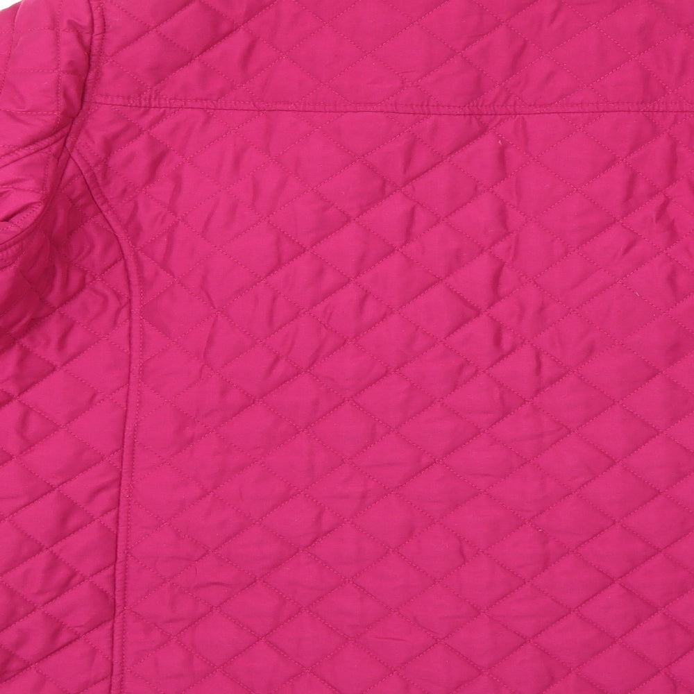Classic Womens Pink   Overcoat Coat Size 18