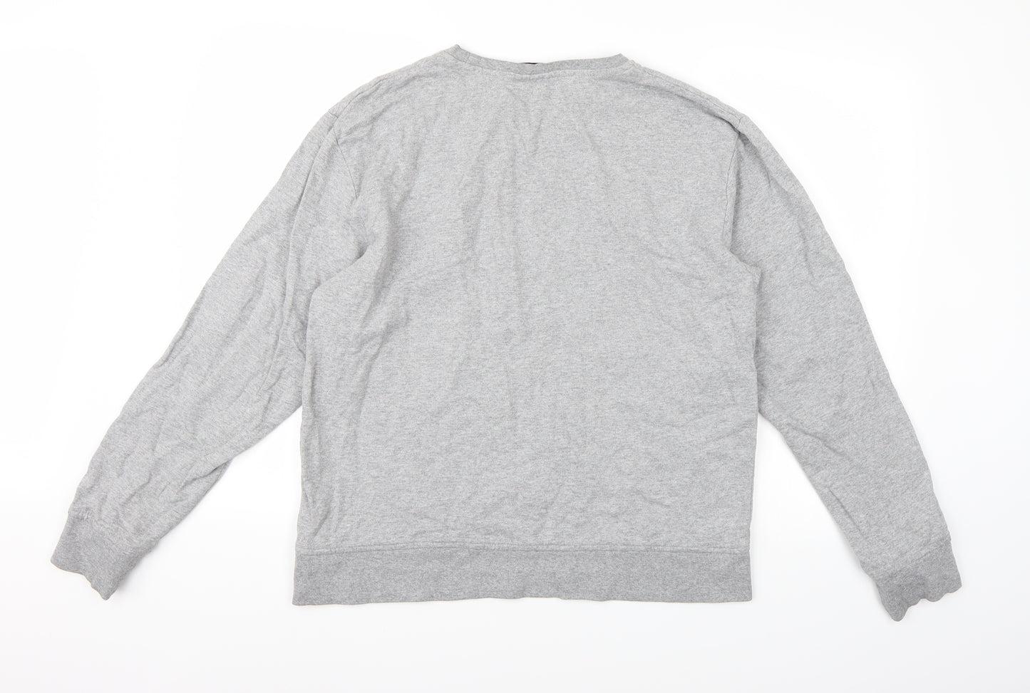 Urban Spirit Womens Grey  Jersey Pullover Sweatshirt Size L  - Cookie Monster
