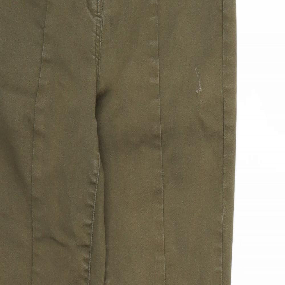 NEXT Womens Green  Denim Skinny Jeans Size 8 L27 in