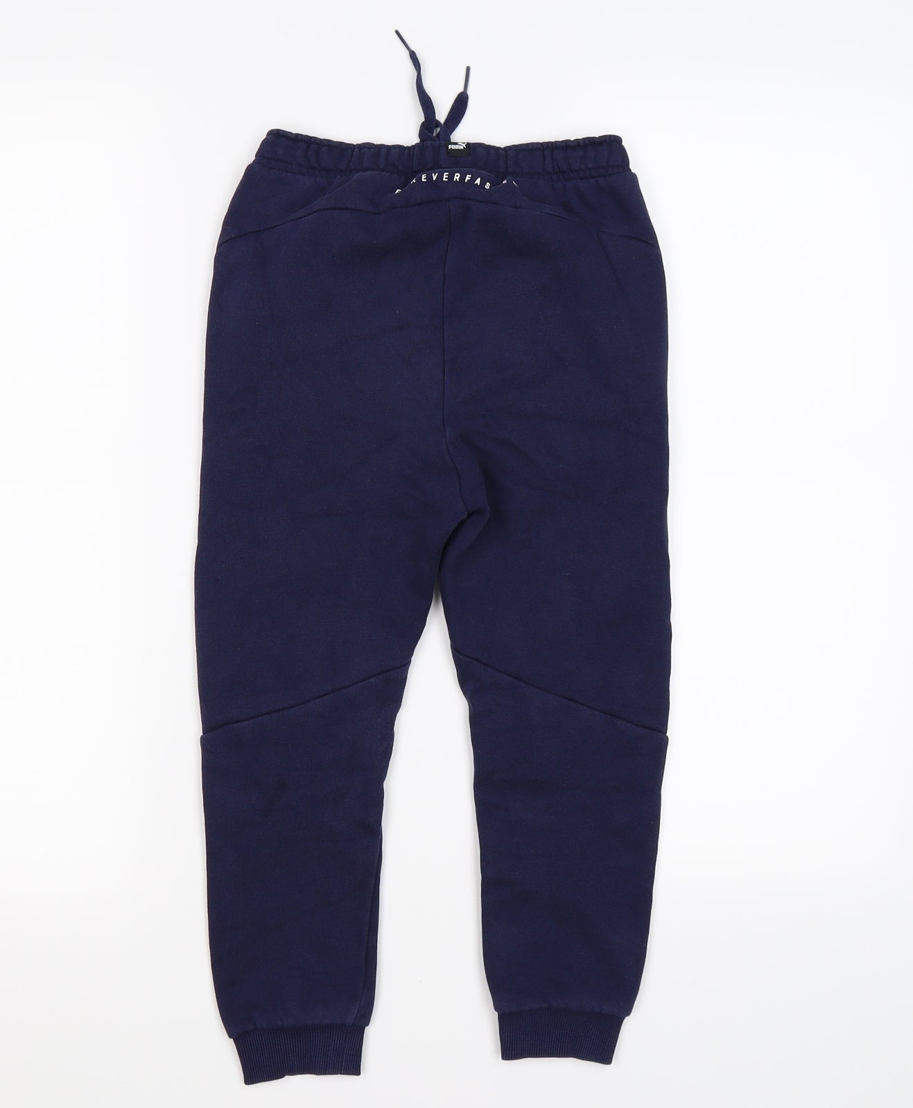 PUMA Boys Blue   Jogger Trousers Size 7-8 Years