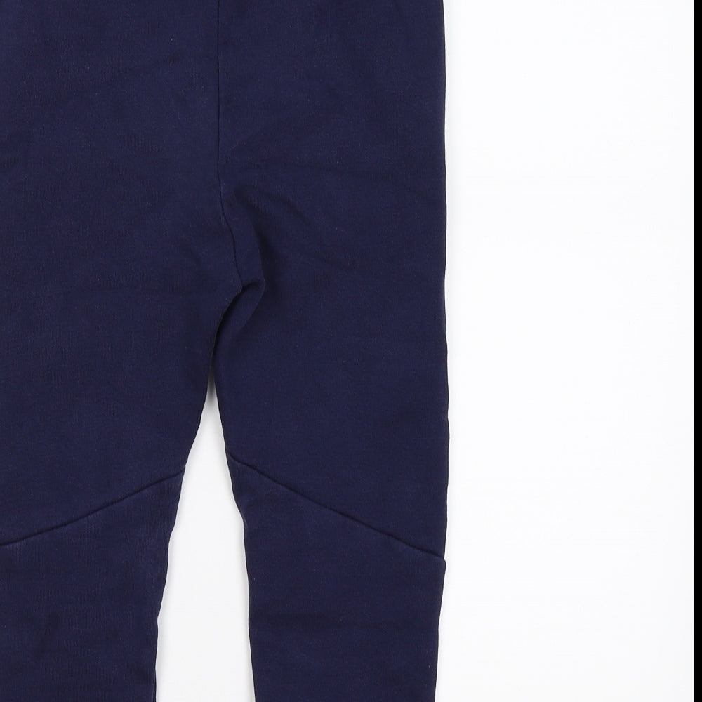 PUMA Boys Blue   Jogger Trousers Size 7-8 Years