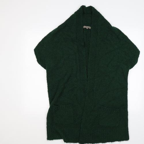 Jigsaw Womens Green  Knit Cardigan Jumper Size M