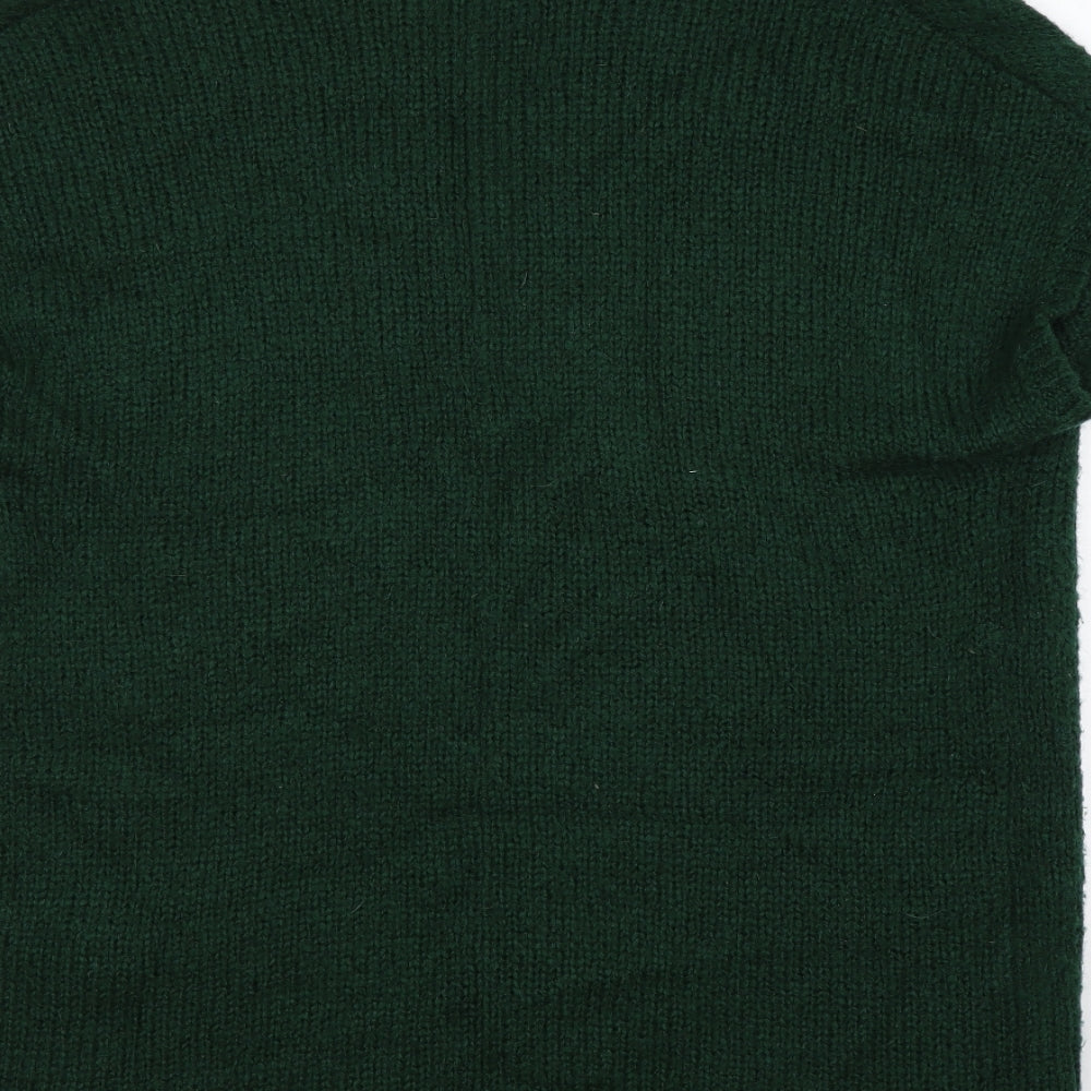 Jigsaw Womens Green  Knit Cardigan Jumper Size M