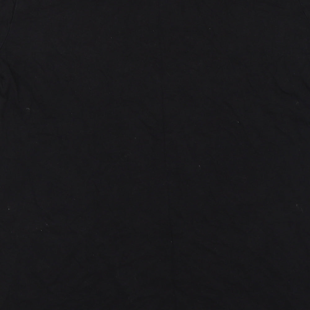 FCUK Mens Black Camouflage   T-Shirt Size M