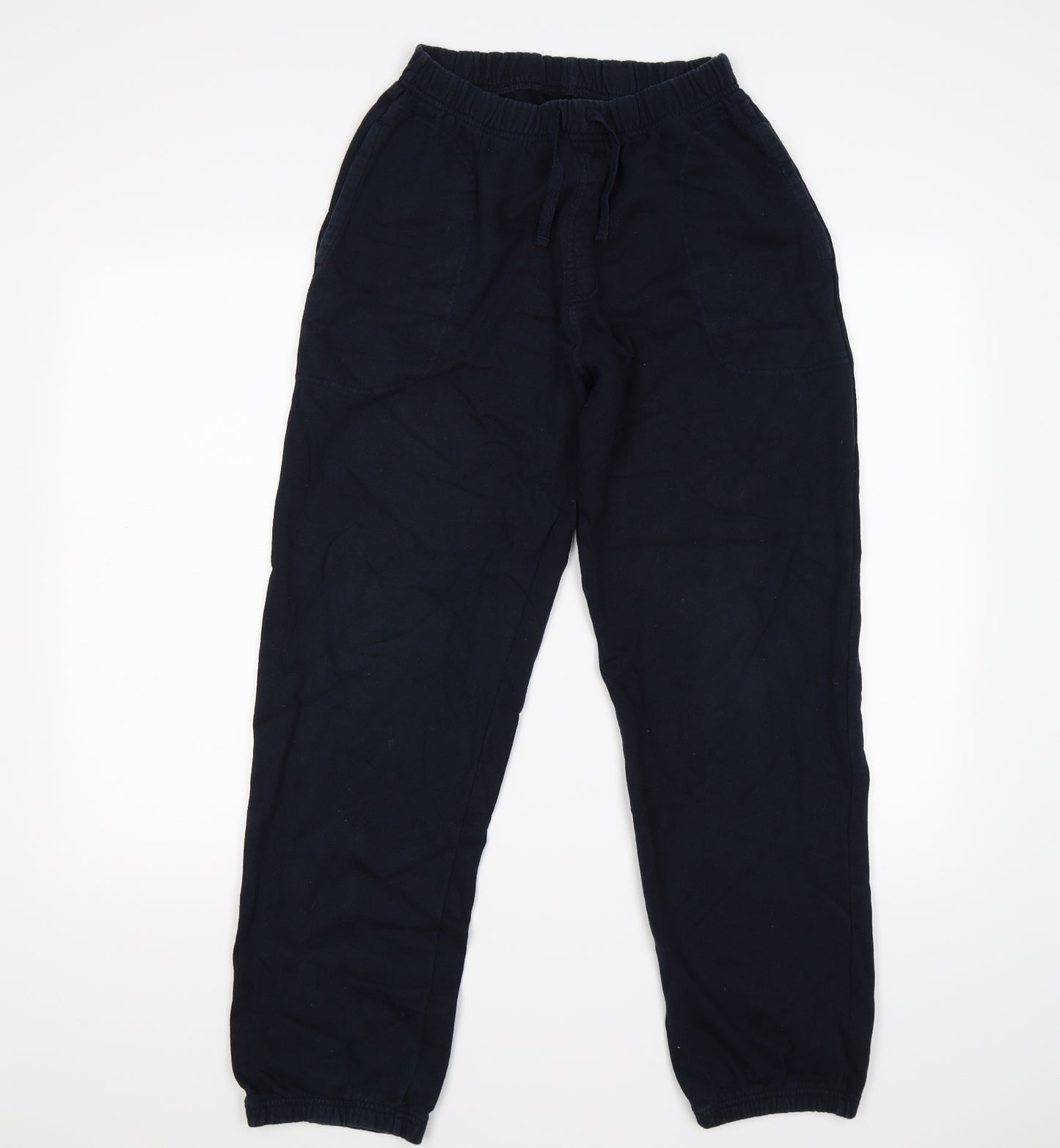 Marks and Spencer Boys Blue  Jersey Jogger Trousers Size 13 Years