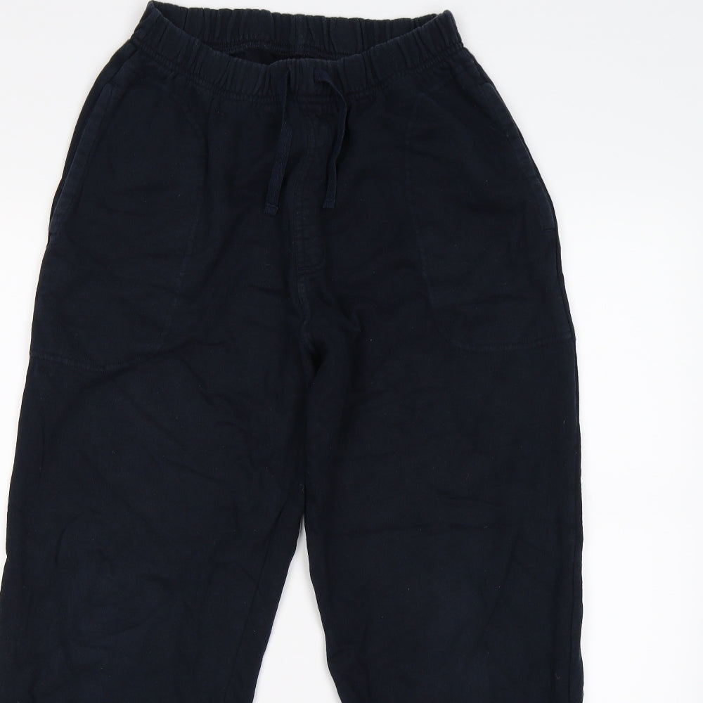 Marks and Spencer Boys Blue  Jersey Jogger Trousers Size 13 Years