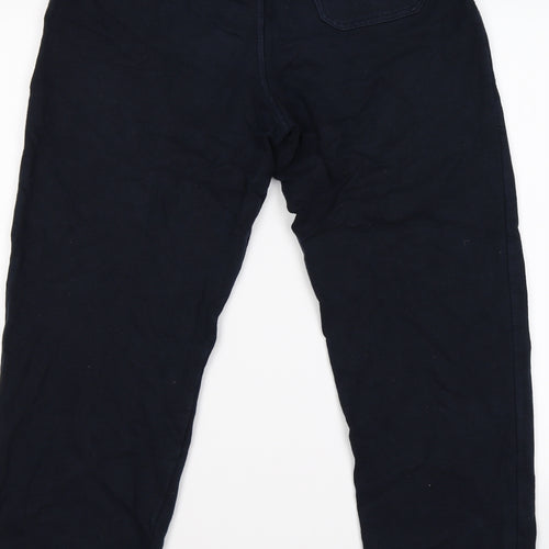 Marks and Spencer Boys Blue  Jersey Jogger Trousers Size 13 Years