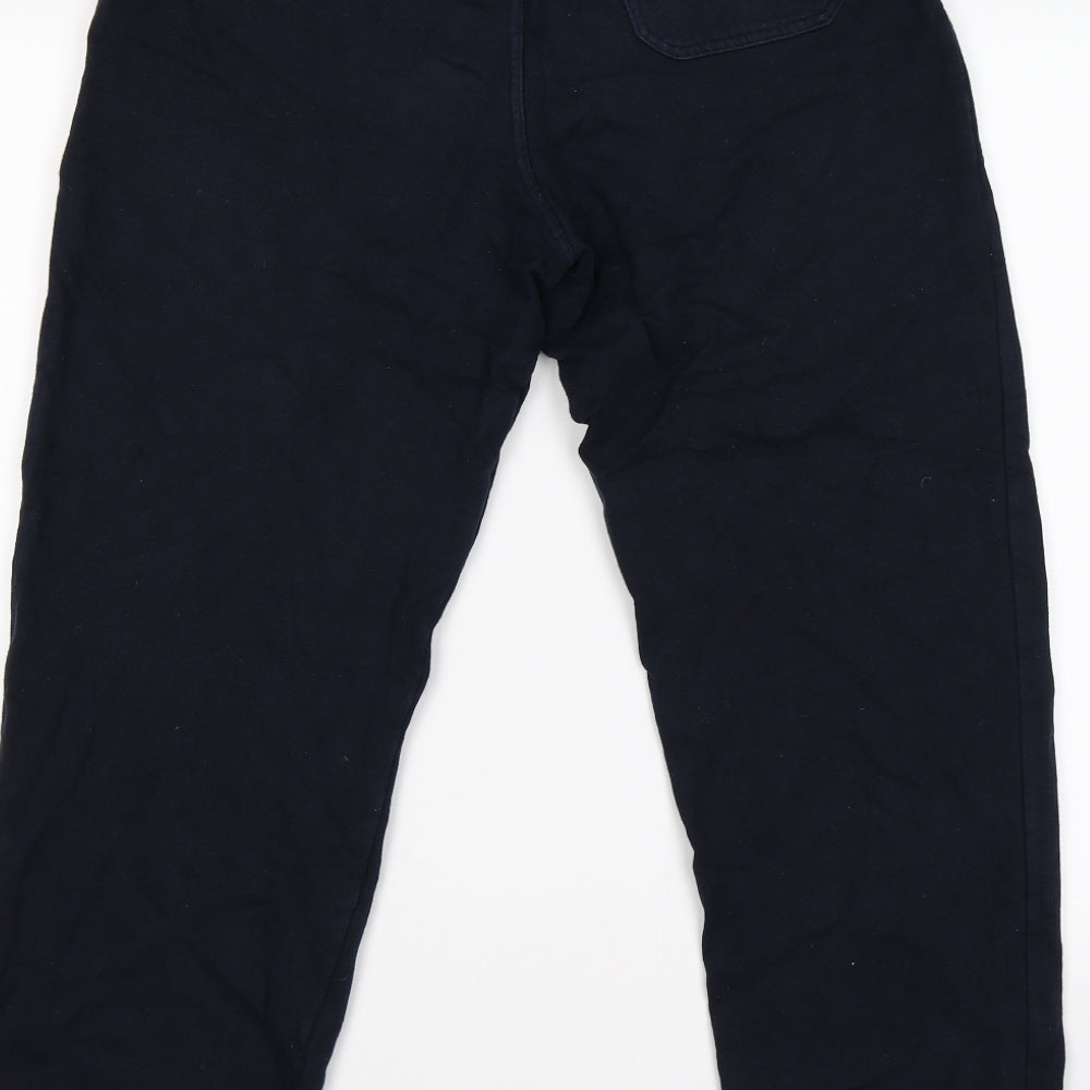 Marks and Spencer Boys Blue  Jersey Jogger Trousers Size 13 Years