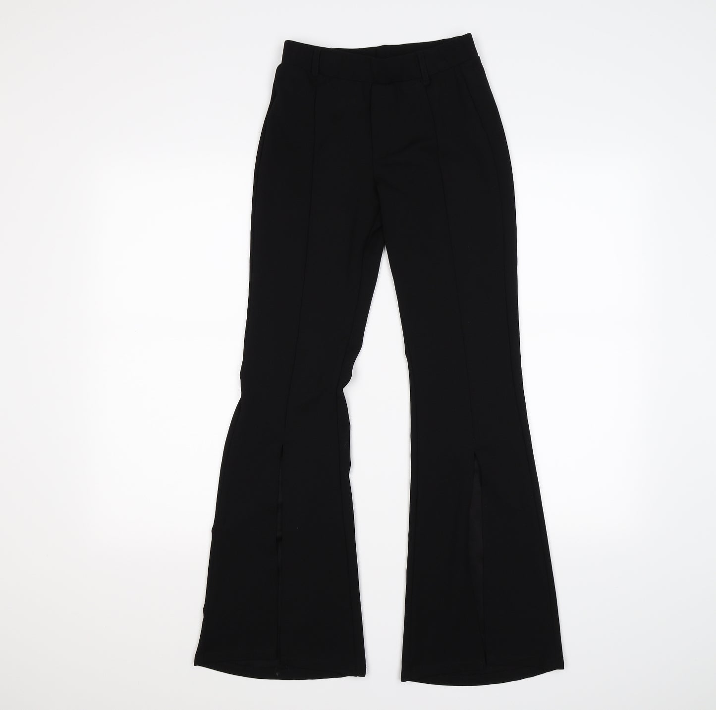 Bershka Womens Black   Trousers  Size M L28 in