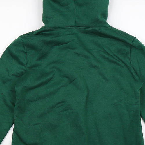 Preworn Boys Green   Full Zip Hoodie Size XL