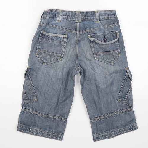 Rocha John Rocha Boys Blue  Denim Cargo Shorts Size 12 Years