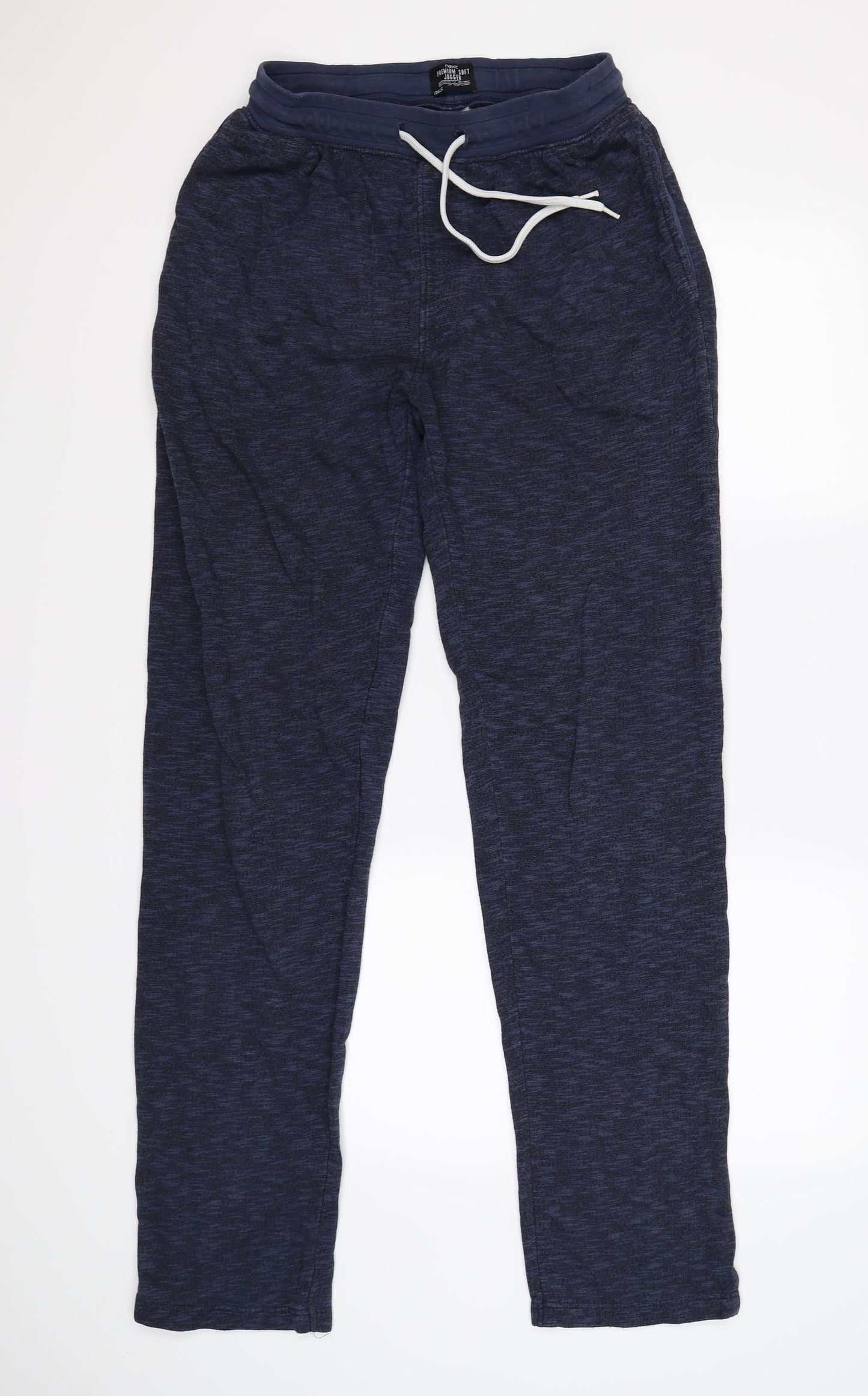 NEXT Mens Blue   Jogger Trousers Size S L31 in - SOFT