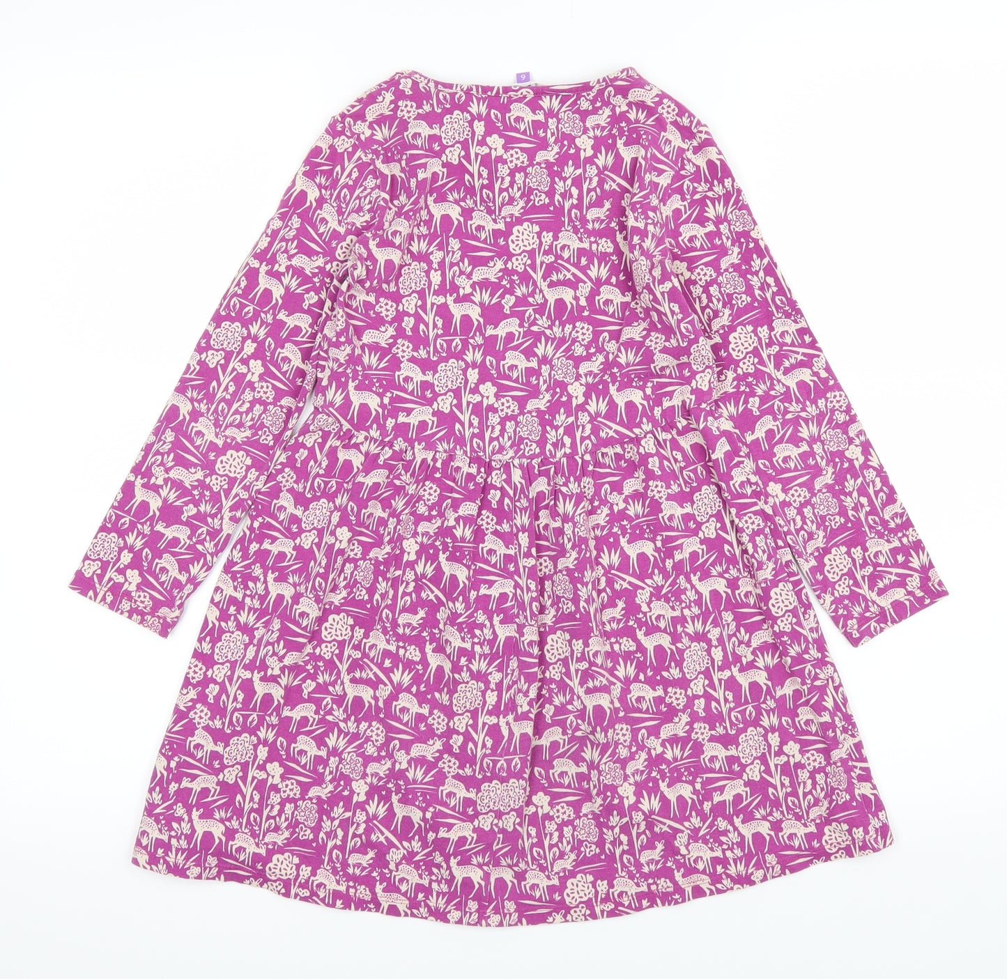 John Lewis Girls Purple   Fit & Flare  Size 6 Years