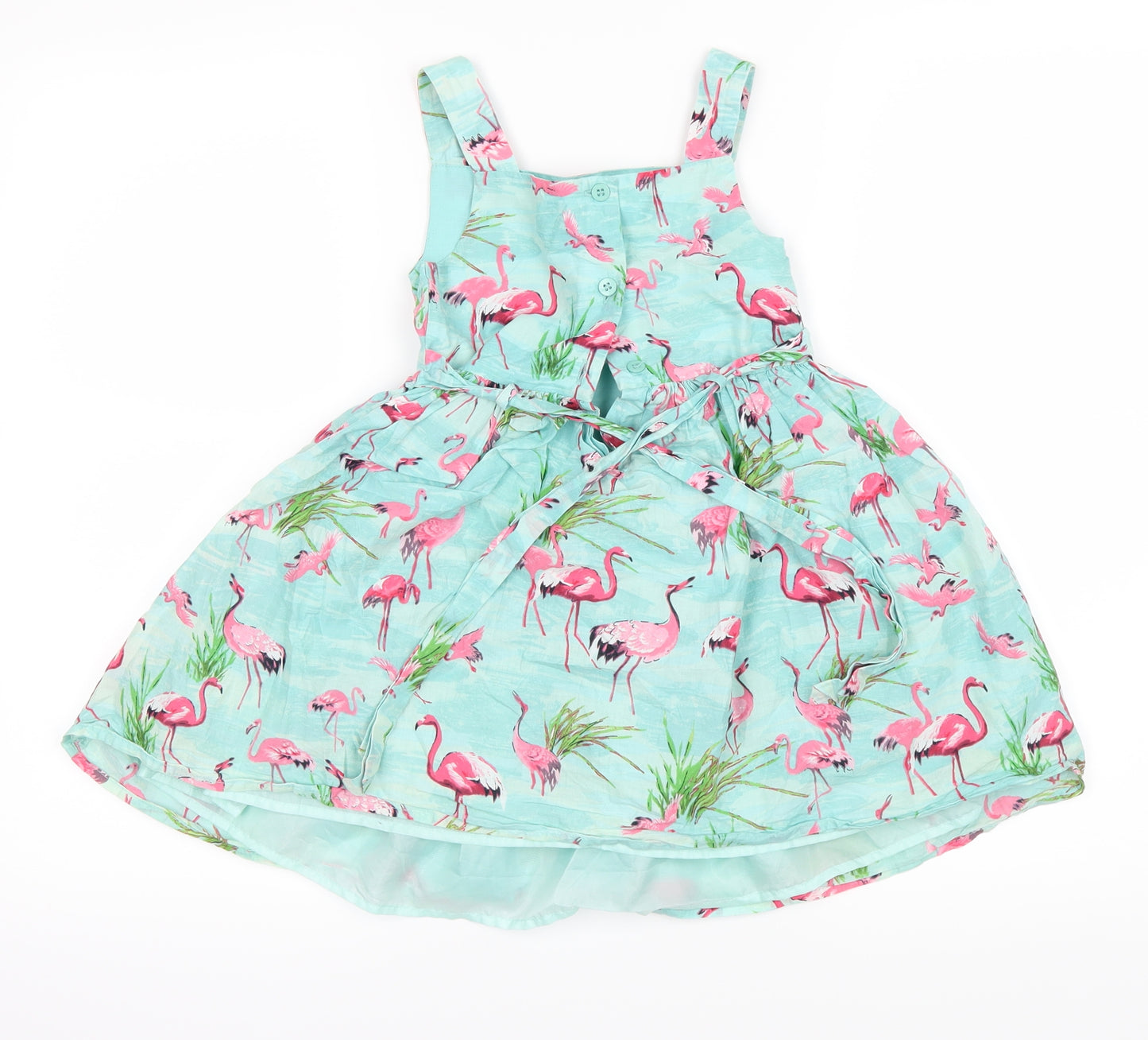 TU Girls Blue   Fit & Flare  Size 3-4 Years